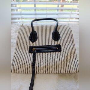 Celine Phantom Striped Luggage Bag